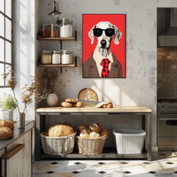 Whimsical Doggy Style: Pop Culture Poster PosterGoat