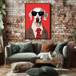 Whimsical Doggy Style: Pop Culture Poster PosterGoat