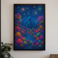 Whimsical Enchanted Fantasy World Artistic Poster PosterGoat
