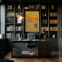 White Sands New Mexico Scenic National Park Poster PosterGoat