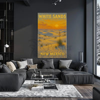 White Sands New Mexico Scenic National Park Poster PosterGoat
