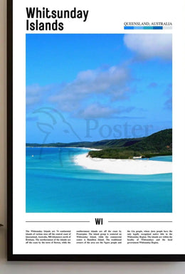 Whitsunday Islands Serene Getaway Travel Poster PosterGoat