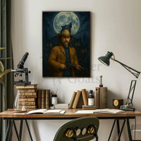 Wild Bill Hickok Rugged Cowboy Wilderness Heritage Poster PosterGoat