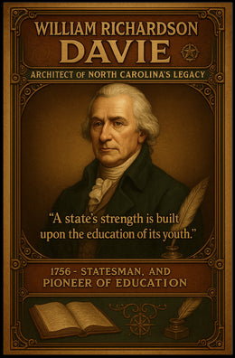 William Richardson Davie Legacy Poster Art Print PosterGoat