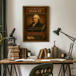 William Richardson Davie Legacy Poster Art Print PosterGoat
