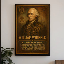 William Whipple Steampunk Tribute Poster PosterGoat