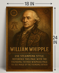 William Whipple Steampunk Tribute Poster PosterGoat