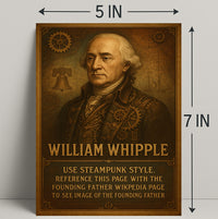 William Whipple Steampunk Tribute Poster PosterGoat