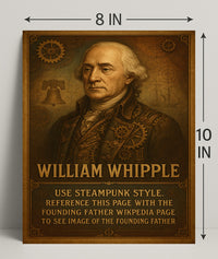 William Whipple Steampunk Tribute Poster PosterGoat