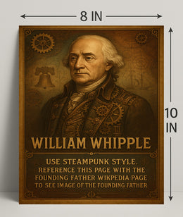 William Whipple Steampunk Tribute Poster PosterGoat
