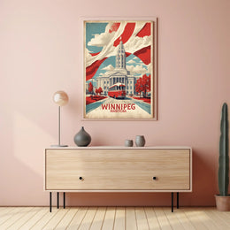 Winnipeg Architecture Heritage Urban or Cityscape Poster PosterGoat