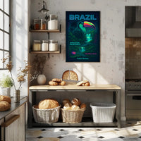 Wonders of Brazil Wall Art Print Decor PosterGoat