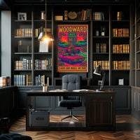 Woodward Classic Car Culture Pop Culture Poster PosterGoat
