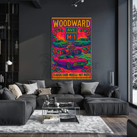 Woodward Classic Car Culture Pop Culture Poster PosterGoat
