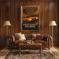 Woodward Cruise 2025 Poster PosterGoat