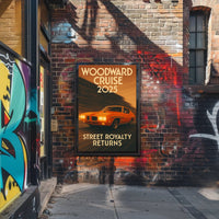 Woodward Cruise 2025 Poster PosterGoat