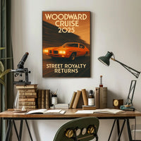 Woodward Cruise 2025 Poster PosterGoat