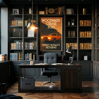 Woodward Cruise 2025 Poster PosterGoat