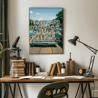 Woodward Cruise 2025 Poster PosterGoat
