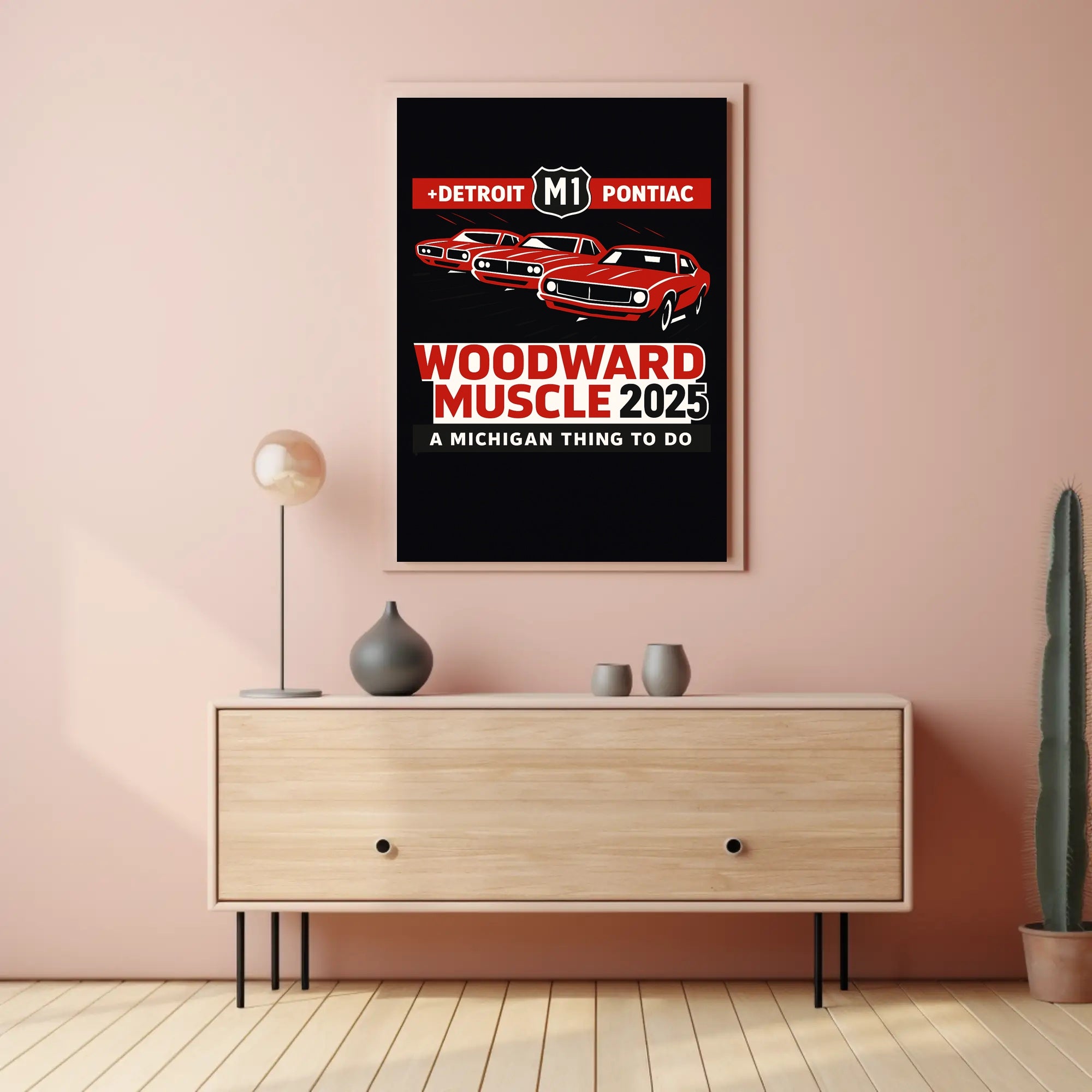 Woodward Muscle 2025 Poster PosterGoat