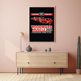 Woodward Muscle 2025 Poster PosterGoat