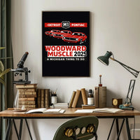 Woodward Muscle 2025 Poster PosterGoat