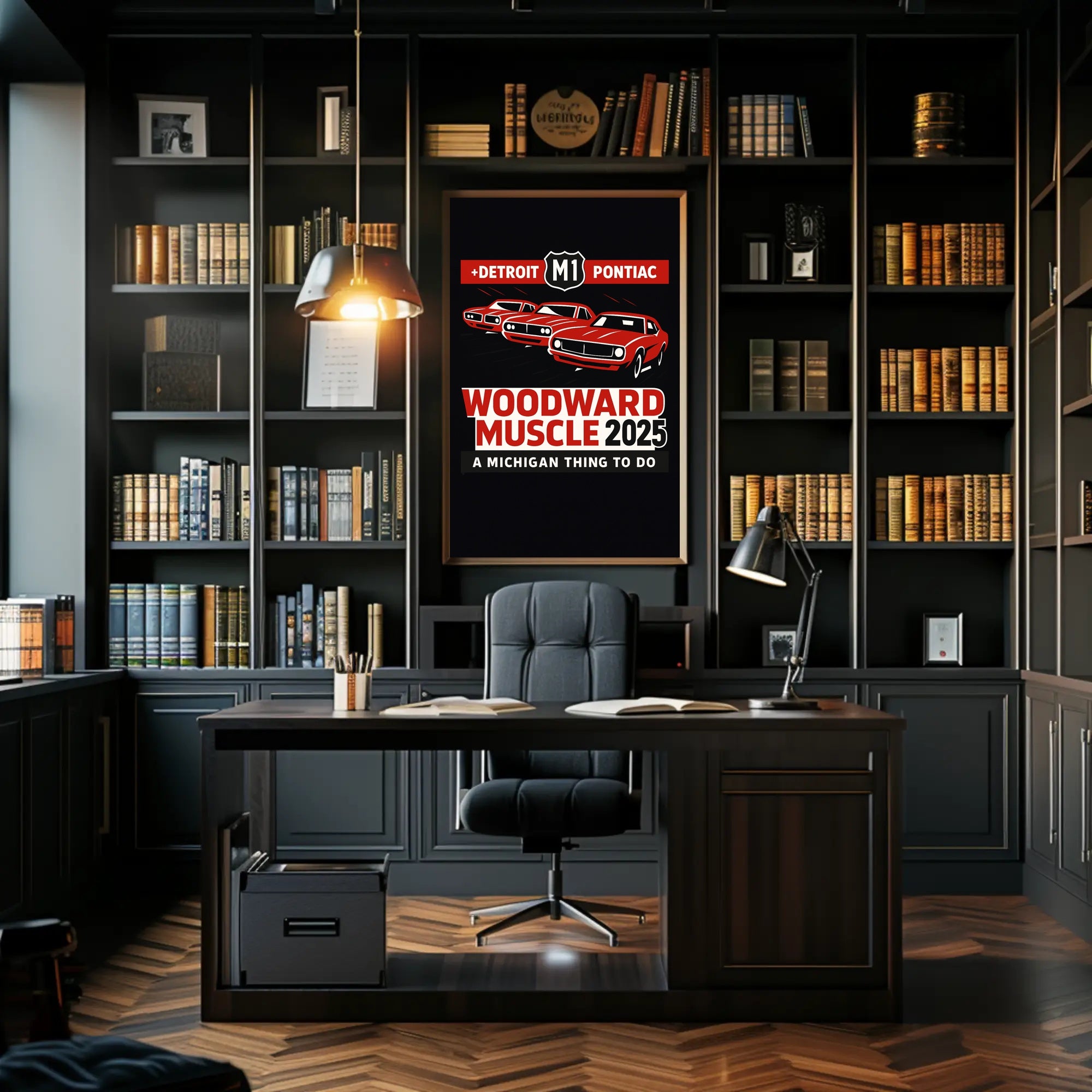 Woodward Muscle 2025 Poster PosterGoat