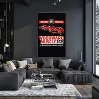 Woodward Muscle 2025 Poster PosterGoat