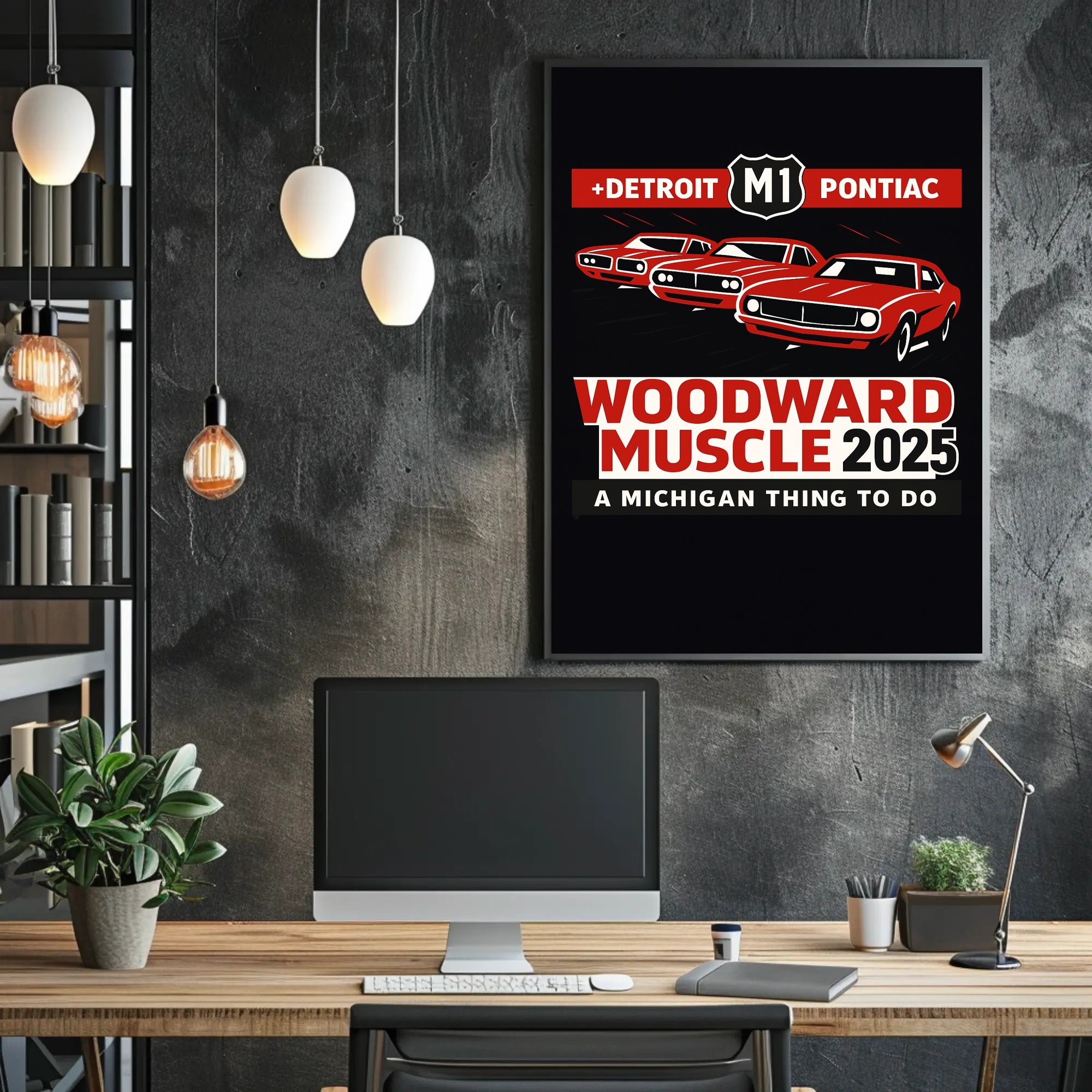 Woodward Muscle 2025 Poster PosterGoat