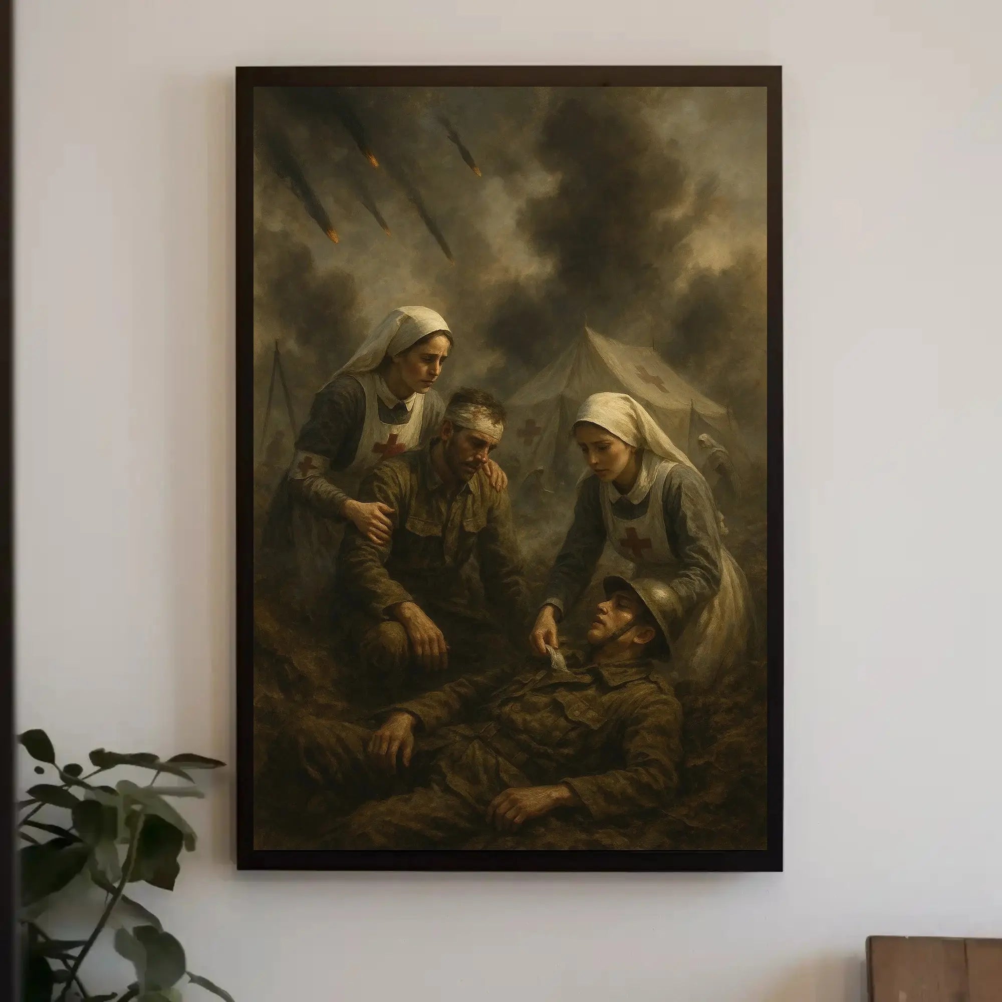 World War I Red Cross Aid Historical Poster PosterGoat