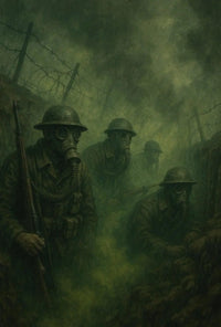 World War I Trench Warfare Military Recruitment Poster PosterGoat
