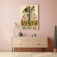 World War II Allied Unity Propaganda Poster PosterGoat