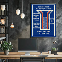 World War II Era Buy War Bonds Propaganda Poster PosterGoat