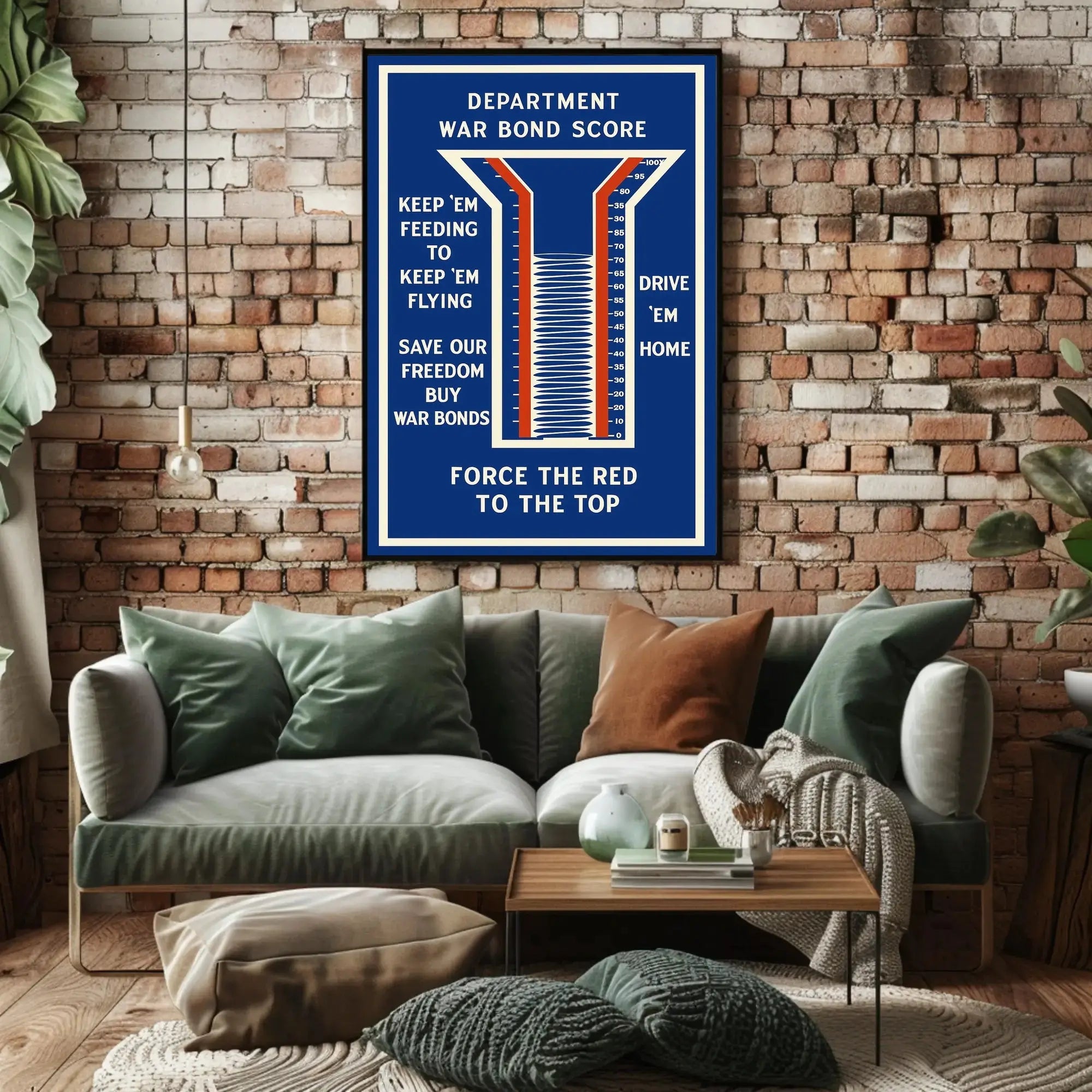 World War II Era Buy War Bonds Propaganda Poster PosterGoat