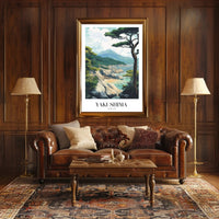 Yakushima Coastal Beauty Modern Travel Poster PosterGoat