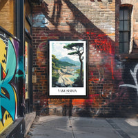 Yakushima Coastal Beauty Modern Travel Poster PosterGoat