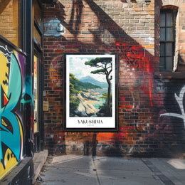 Yakushima Coastal Beauty Modern Travel Poster PosterGoat