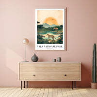 Yala National Park Wildlife Adventure National Park Poster PosterGoat
