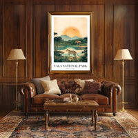 Yala National Park Wildlife Adventure National Park Poster PosterGoat