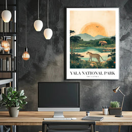 Yala National Park Wildlife Adventure National Park Poster PosterGoat