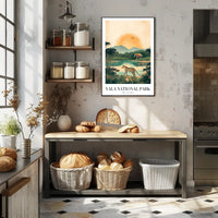 Yala National Park Wildlife Adventure National Park Poster PosterGoat