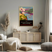 Yangtze Gorges Scenic Adventure Travel Poster PosterGoat