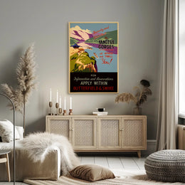 Yangtze Gorges Scenic Adventure Travel Poster PosterGoat