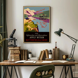 Yangtze Gorges Scenic Adventure Travel Poster PosterGoat