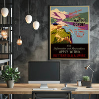 Yangtze Gorges Scenic Adventure Travel Poster PosterGoat
