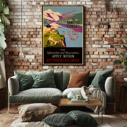 Yangtze Gorges Scenic Adventure Travel Poster PosterGoat