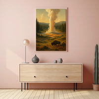 Yellowstone Majesty Poster PosterGoat