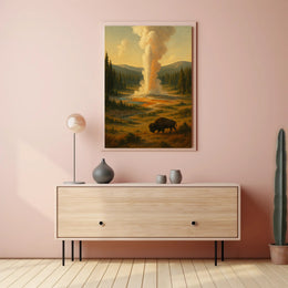 Yellowstone Majesty Poster PosterGoat