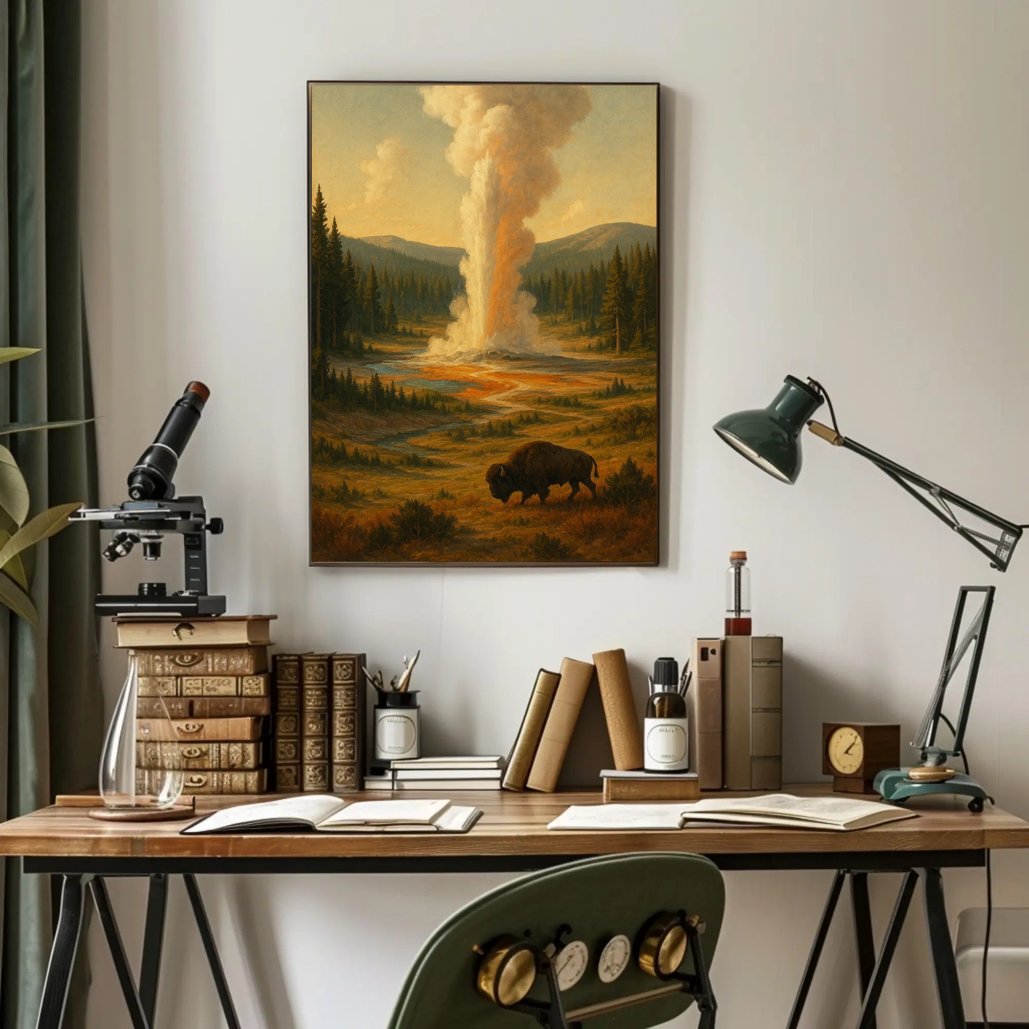 Yellowstone Majesty Poster PosterGoat