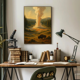 Yellowstone Majesty Poster PosterGoat